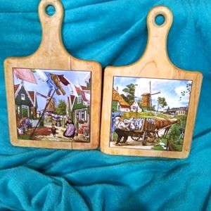 Vintage cutting boards made in Holland 🇳🇱